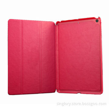 Ultra-thin with Magnet Make Sleeping and Standing Leather Case for iPad Air, OEM/ODM Orders Welcomed
